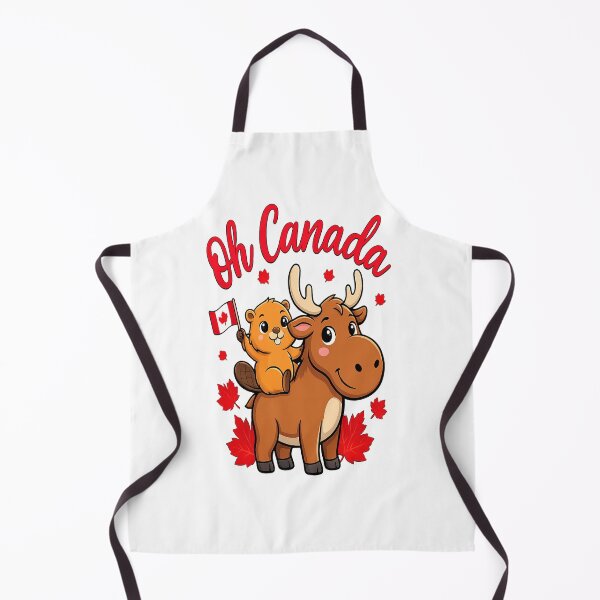 Item preview, Oh Canada Cute Beaver & Moose | Happy Canada Day designed and sold by InspiredCreatives.