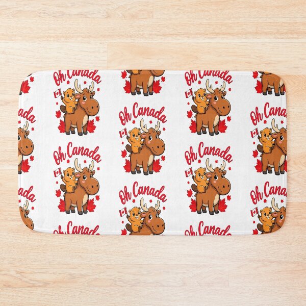 Item preview, Oh Canada Cute Beaver & Moose | Happy Canada Day designed and sold by InspiredCreatives.