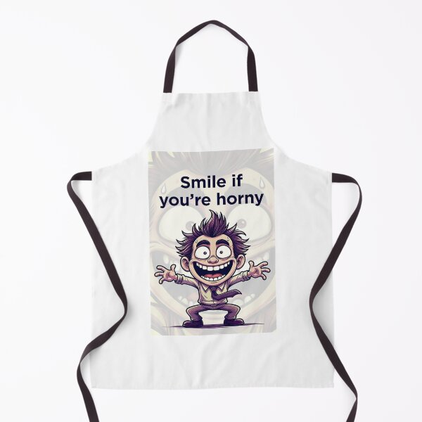 Item preview, Smile If You're Horny | Cheeky Funny Shirt designed and sold by FatCatStudios.