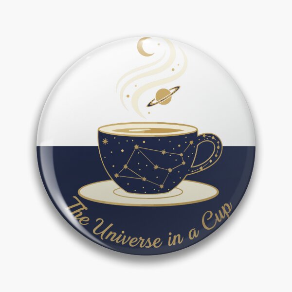 Item preview, "The Universe in a Cup" Celestial Coffee Art - Mystical Galaxy Tea Graphic - Witchy Constellation Mug Design designed and sold by BestChoiceService.