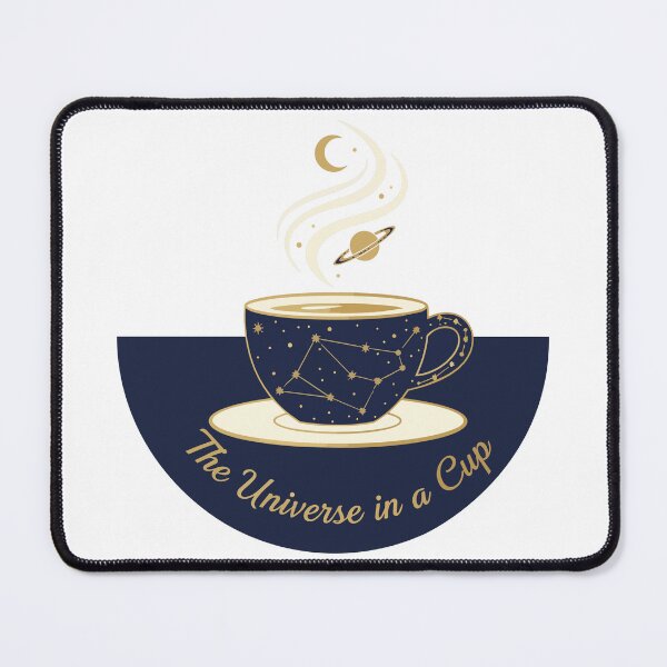 Item preview, "The Universe in a Cup" Celestial Coffee Art - Mystical Galaxy Tea Graphic - Witchy Constellation Mug Design designed and sold by BestChoiceService.