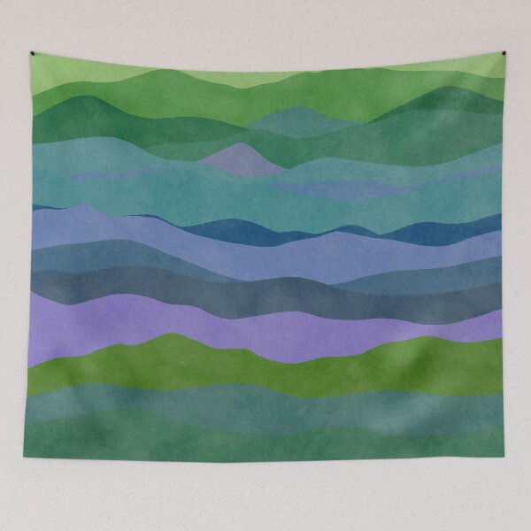 Item preview, Green landscape designed and sold by Ana Gorozpe.