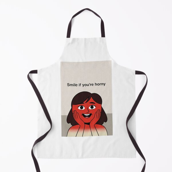 Item preview, Smile If You're Horny | Cheeky Funny Shirt designed and sold by FatCatStudios.
