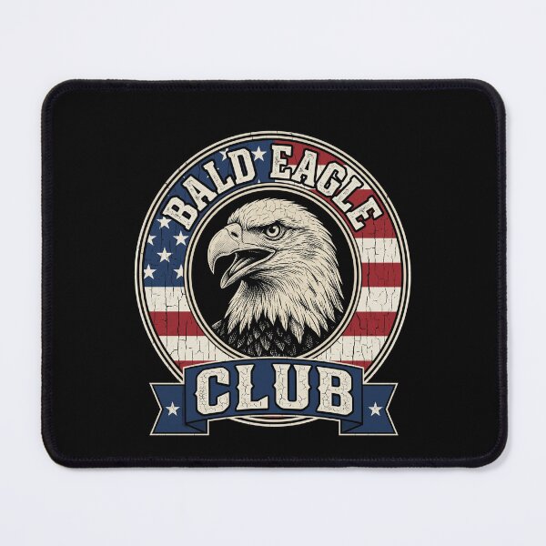 Item preview, Bald Eagle Club American Patriot USA National Symbol designed and sold by SofenArt.