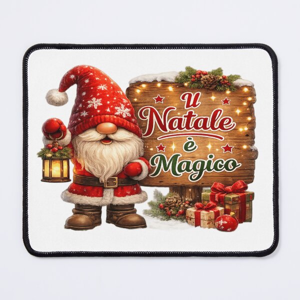 Item preview, Il Natale è Magico – Cute Christmas Gnome Holiday Graphic  designed and sold by RipantinaFantasy .