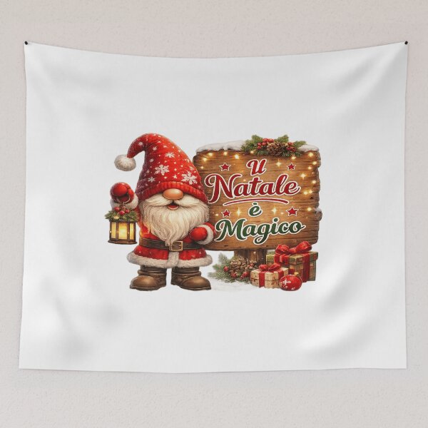 Item preview, Il Natale è Magico – Cute Christmas Gnome Holiday Graphic  designed and sold by RipantinaFantasy .