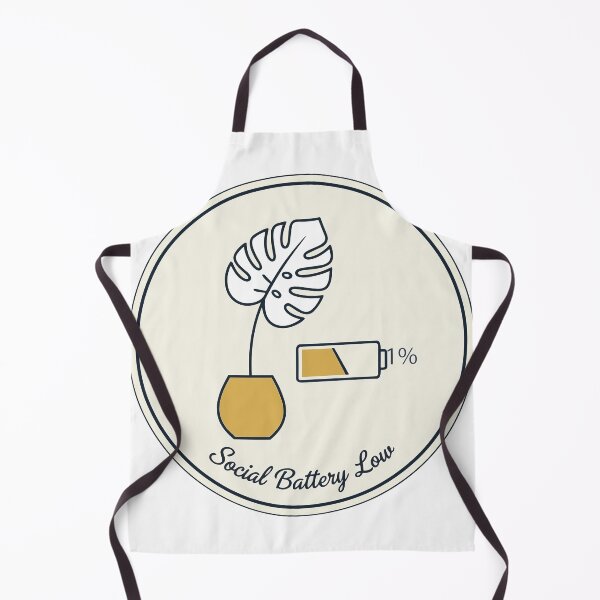 Item preview, "Social Battery Low" Funny Introvert Graphic - Relatable Mental Health Art - Low Energy Plant Design designed and sold by BestChoiceService.