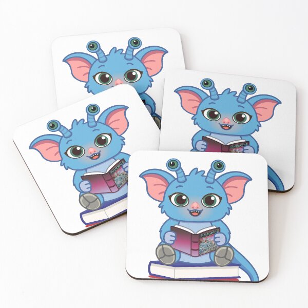Item preview, Animal Morphing Gremlin Book Club - For Light Shirts designed and sold by ChollaGirl.