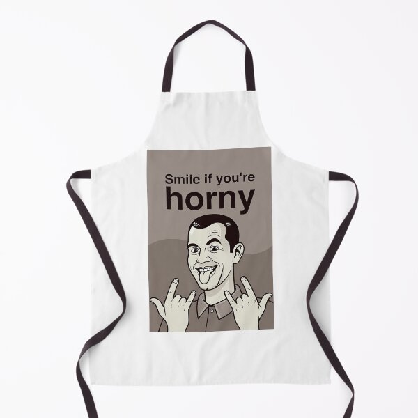 Item preview, Smile If You're Horny | Cheeky Funny Shirt designed and sold by FatCatStudios.