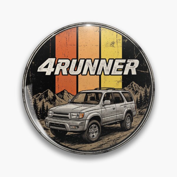 Item preview, Vintage Style 3rd Gen 4Runner  4x4 SUV Off-Road Silver designed and sold by Off-Road-Zone.
