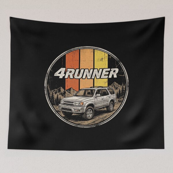 Item preview, Vintage Style 3rd Gen 4Runner  4x4 SUV Off-Road Silver designed and sold by Off-Road-Zone.