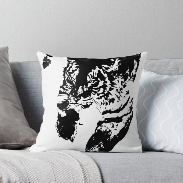 Item preview, Black & White Tiger Illustration designed and sold by Emi-sphere.