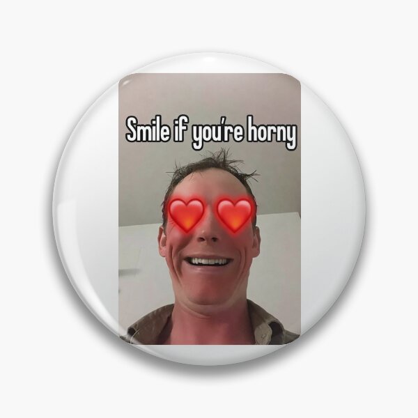 Item preview, Smile If You're Horny | Cheeky Funny Shirt designed and sold by FatCatStudios.
