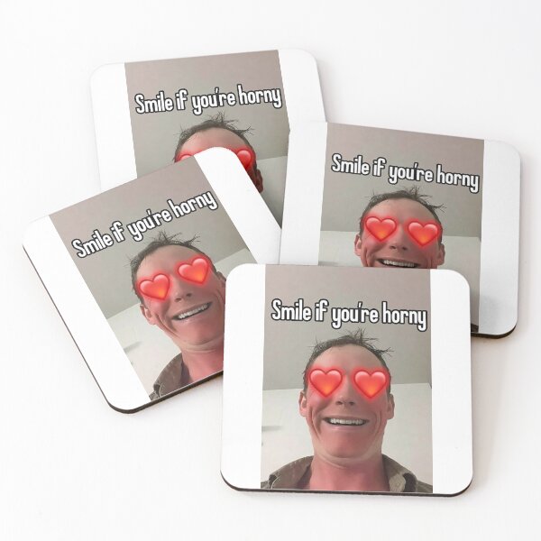 Item preview, Smile If You're Horny | Cheeky Funny Shirt designed and sold by FatCatStudios.