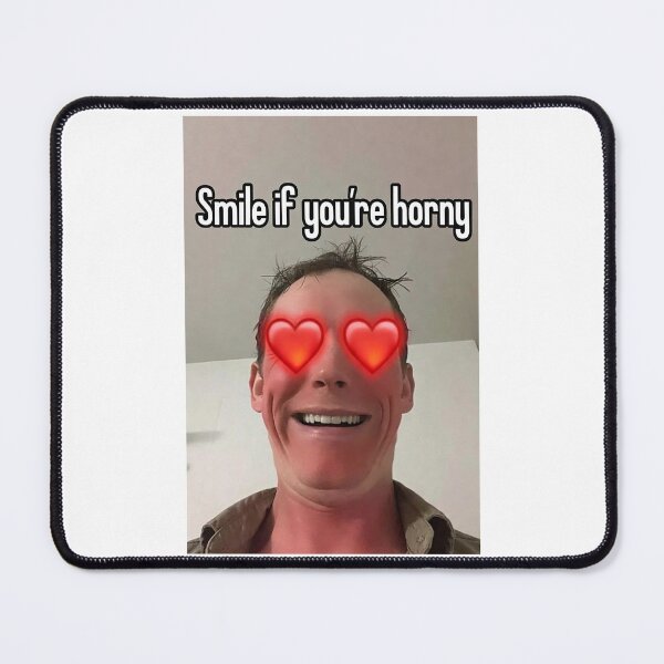 Item preview, Smile If You're Horny | Cheeky Funny Shirt designed and sold by FatCatStudios.
