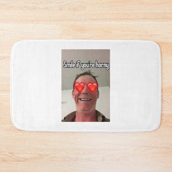 Item preview, Smile If You're Horny | Cheeky Funny Shirt designed and sold by FatCatStudios.