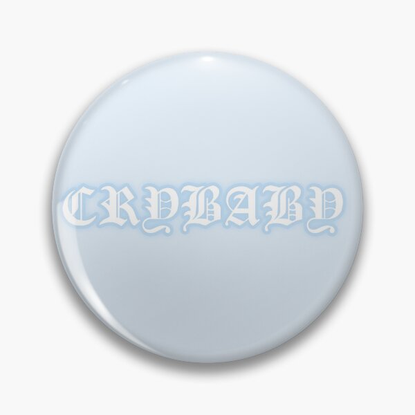 Item preview, Pastel "Crybaby" Gothic Old English Text | Cute Blue Y2K Gothic Typography designed and sold by KawaiiTexts.