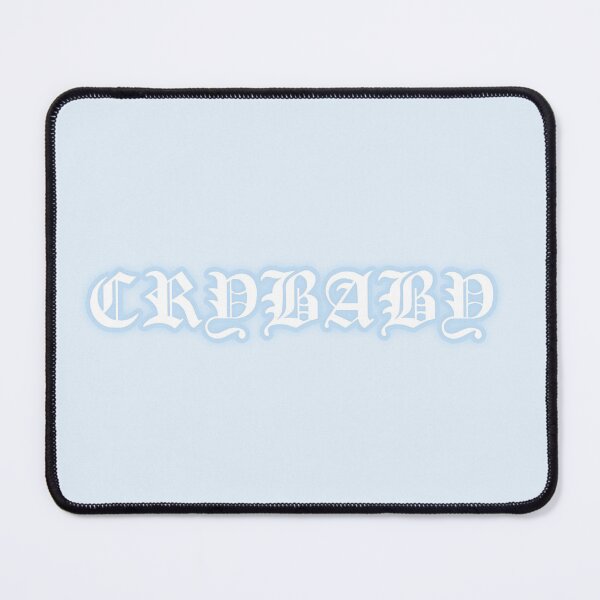 Item preview, Pastel "Crybaby" Gothic Old English Text | Cute Blue Y2K Gothic Typography designed and sold by KawaiiTexts.