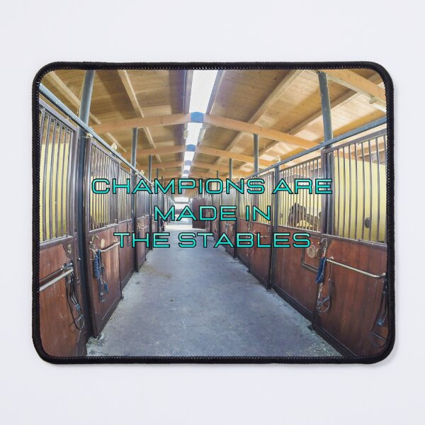 Item preview, Champions are Made in the Stables #1 designed and sold by Holy JM Designs.