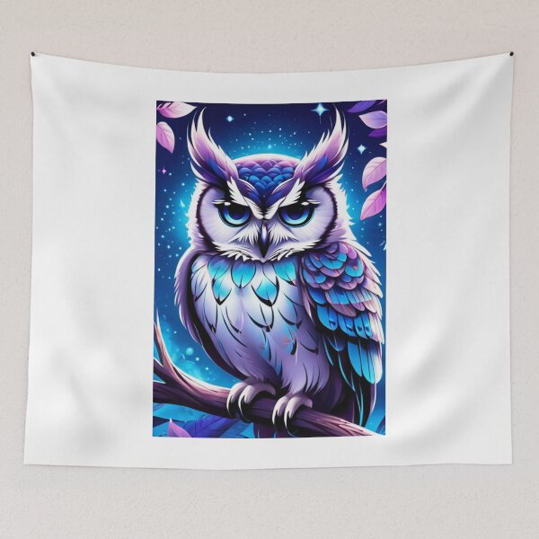 Item preview, Art - Fantastic Owl, Dreamlike Digital Illustration designed and sold by AnimeShin.