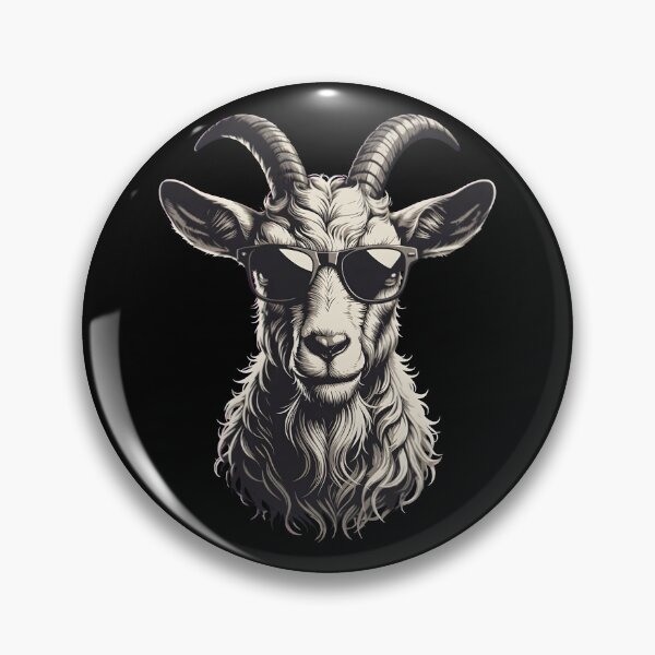 Item preview, Cool Sunglasses Goat Vintage Farm Animal Graphic for Goat Lovers designed and sold by WearVerse440.