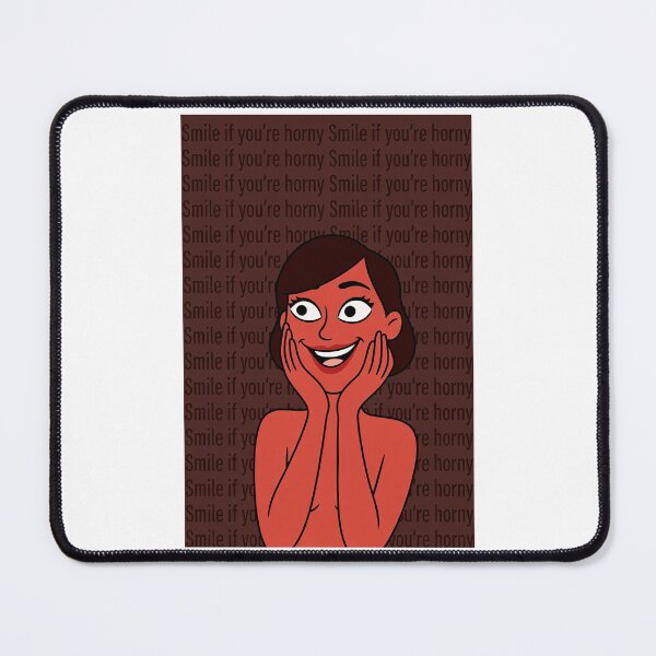 Item preview, Smile If You're Horny | Cheeky Funny Shirt designed and sold by FatCatStudios.