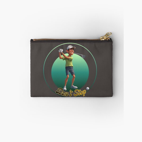 Item preview, Funny Cartoon Golfer Don't Stop Design designed and sold by CrazeShop.