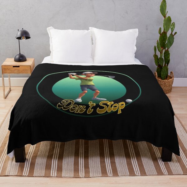 Item preview, Funny Cartoon Golfer Don't Stop Design designed and sold by CrazeShop.