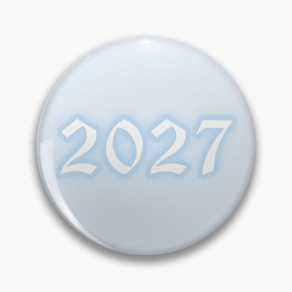 Item preview, Pastel "2027" Gothic Old English Text | Cute Blue Y2K Gothic Typography designed and sold by KawaiiTexts.