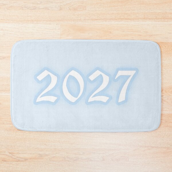 Item preview, Pastel "2027" Gothic Old English Text | Cute Blue Y2K Gothic Typography designed and sold by KawaiiTexts.