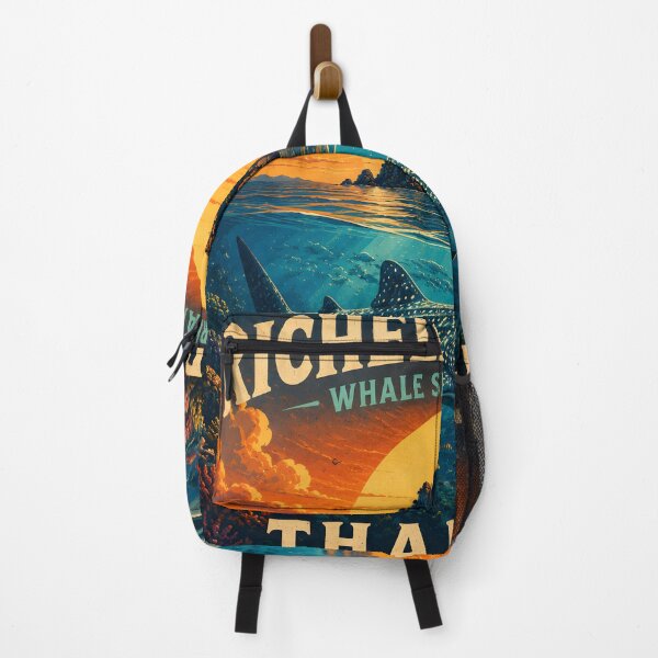 Item preview, RICHELIEU ROCK – Retro Sunset Poster Andaman Sea, Thailand. designed and sold by Spirit of Siam.