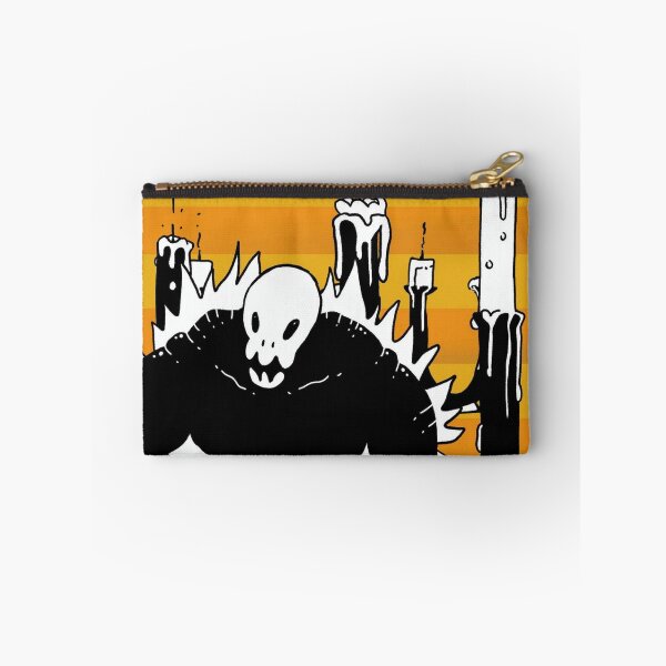 Item preview, Skull Knight Candles Orange Stripes Dark designed and sold by Out-Of-Gooos.
