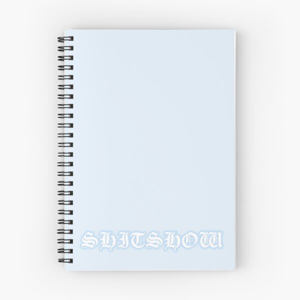 Item preview, Pastel "Shitshow" Gothic Old English Text | Cute Blue Y2K Gothic Typography designed and sold by KawaiiTexts.