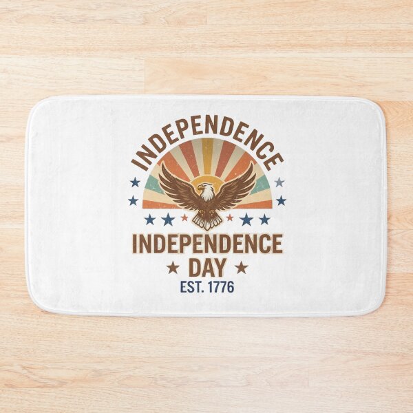 Item preview, Retro Eagle USA Independence Day 1776 Patriotic Sunburst designed and sold by InspiredCreatives.