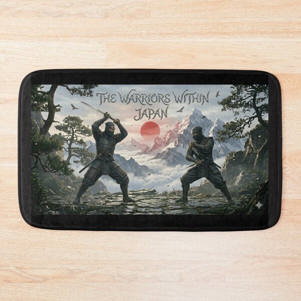 Item preview, The Warriors Within:  Ninjas/Shinobi: Silent in movement, sharp in intent. Japan designed and sold by globetrottergfx.