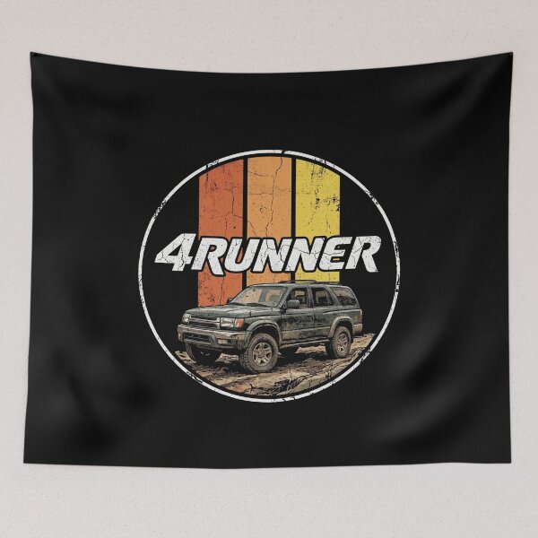 Item preview, Retro Style 3rd Gen 4Runner SUV 4x4 Off-Road Green designed and sold by Off-Road-Zone.