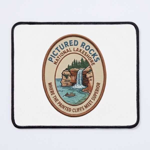 Item preview, Pictured Rocks National Lakeshore Where The Painted Cliffs Meet Superior Michigan Travel Adventure designed and sold by Simsimah26Parks.