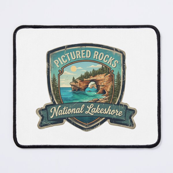 Item preview, Pictured Rocks National Lakeshore Michigan Travel Souvenir designed and sold by Simsimah26Parks.