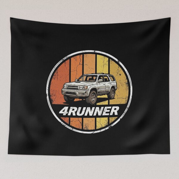 Item preview, Retro Style 3rd Gen 4Runner  4x4 SUV Off-Road Silver designed and sold by Off-Road-Zone.