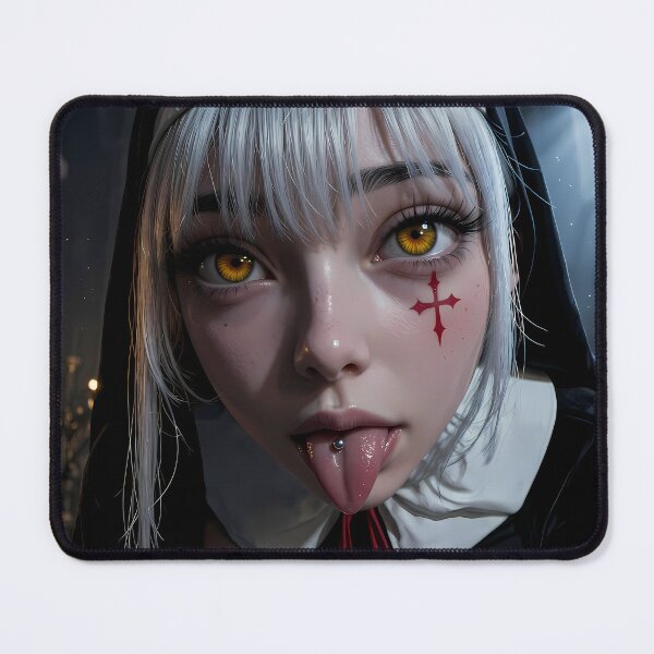 Item preview, Platinum Combat Nun Fantasy Warrior designed and sold by GalleryBrisArt.