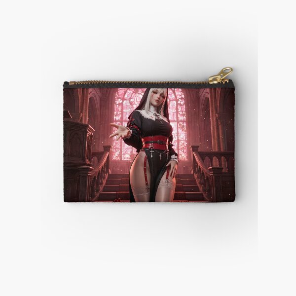 Item preview, Platinum Combat Nun Fantasy Warrior designed and sold by GalleryBrisArt.