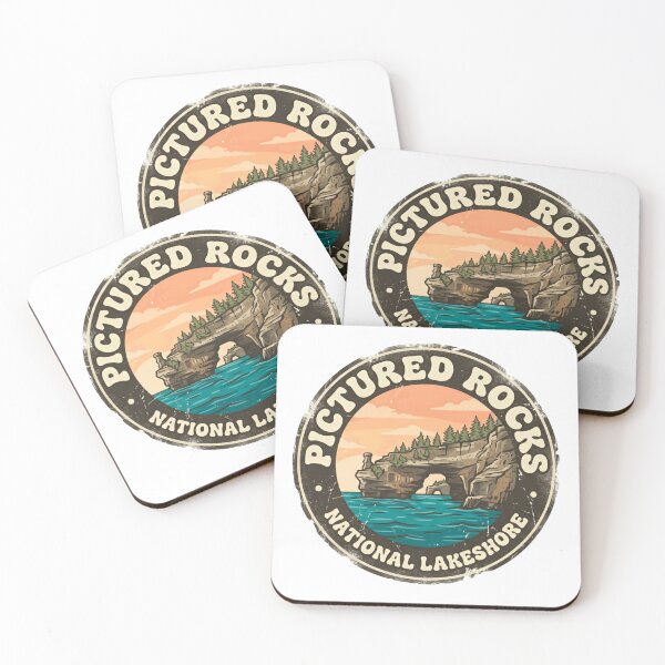 Item preview, Pictured Rocks National Lakeshore Michigan Travel Adventure designed and sold by Simsimah26Parks.