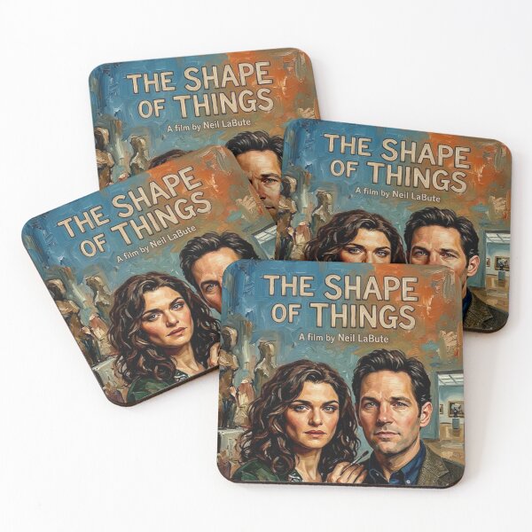 Item preview, The Shape of Things Retro Romantic Drama Psychological Tribute Art Movie Poster designed and sold by Art's Diner.