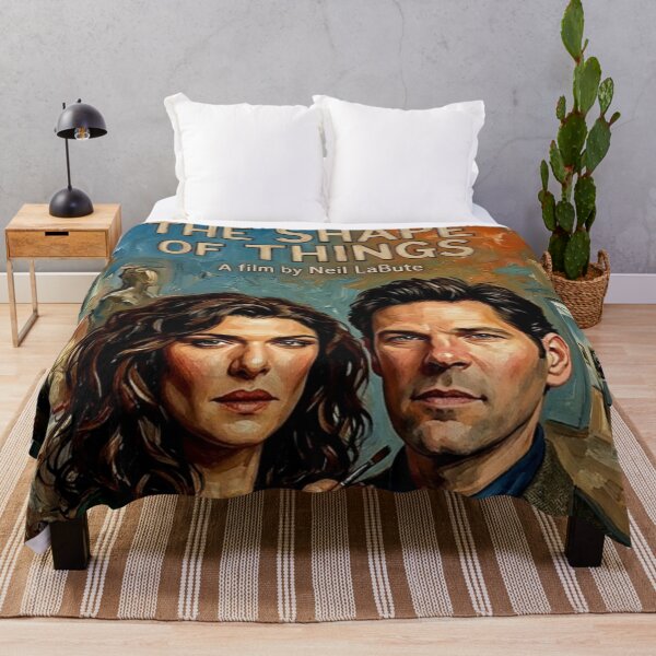 Item preview, The Shape of Things Retro Romantic Drama Psychological Tribute Art Movie Poster designed and sold by Art's Diner.