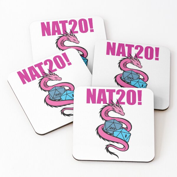 Item preview, DnD Nat 20! designed and sold by Linx-da-proot.