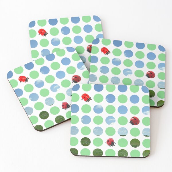 Item preview, Ladybugs and dots designed and sold by RswMeat.
