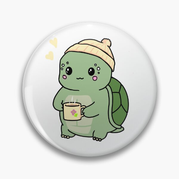 Item preview, Turtle Tobi with warm drink. designed and sold by DAWNRA.
