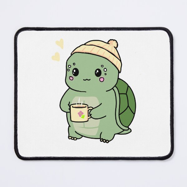 Item preview, Turtle Tobi with warm drink. designed and sold by DAWNRA.