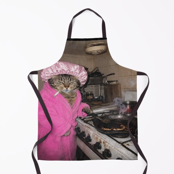 Item preview, Grumpy Tabby Burnt Pancake Smoke Alarm Meme designed and sold by POD DYNASTY | Original Print On Demand T-Shirt Graphics.