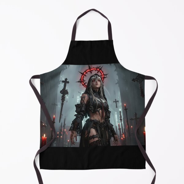 Item preview, Platinum Combat Nun Fantasy Warrior designed and sold by GalleryBrisArt.